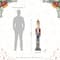 Glitzhome® 54" Wooden Christmas Glitter King Nutcracker
